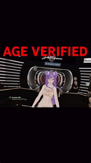 VRChat age verification #fullbodytracking #vrchat #vrc
