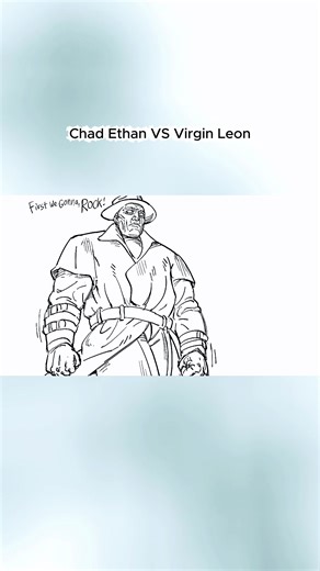 Chad Ethan VS Virgin Leon #comicdub #residentevil #chadethan #virginleon #ladydimitrescu
