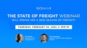 The State of Freight Webinar: Will Spring See a New Season of Freight?