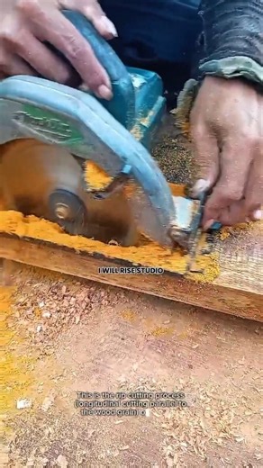 Precision Rip Cutting Process Using a Circular Saw | Woodworking Productivity