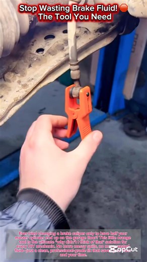 Stop Wasting Brake Fluid! 🛑 The Tool You Need