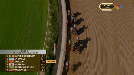 10K views · 230 reactions | Watch jockey Hector Berrios pilot his first Breeders' Cup winner with a tenacious front-running score aboard Super Corredora in the Breeders' Cup Juvenile Fillies. Super Corredora is trained by John Sadler for owners Spartan Equine Racing, West Point Thoroughbreds, Robert Gardiner, and Michael Olszewski. The Gun Runner filly was bred in Kentucky by Woodford Thoroughbreds. | Paulick Report | Facebook