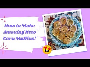 Keto Cooking With Ron │How to Make Keto Corn Muffins!