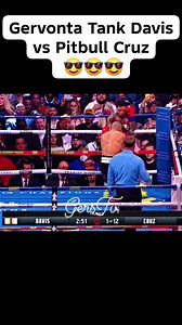 Gervonta Tank Davis vs Pitbull Cruz #boxing #fyp #foryourpage #gervontadavis #PitbullCruz | Gers TV