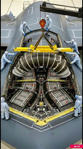 Witnessing the final assembly of the critical propulsion core system