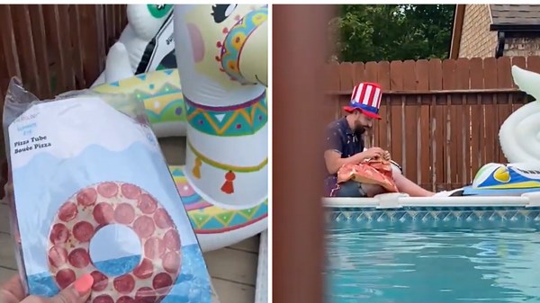 Best Poolside Blow-Up Float Prank: He Got So Mad