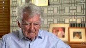 The late Bob Hawke leads tributes for departing ABC Insiders host