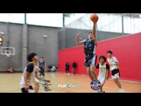 FLIX4HOOPERZ | RHO 15U + 16U BLENDED HIGHLIGHTS 🔥 Elite Spring Hoops #shorts