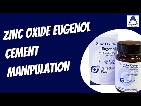 Zinc Oxide Eugenol Cement Mixing | Dental Materials