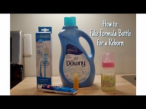 Reborn Doll | How to Make a Fake Formula Bottle for your Reborn!!