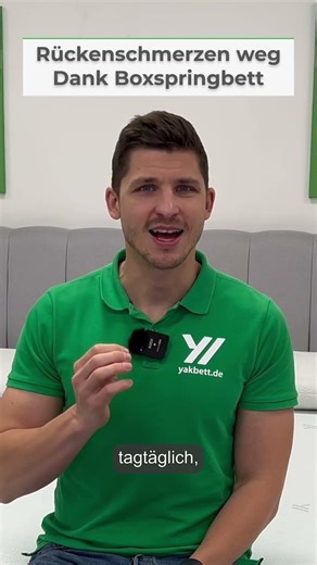 Finally sleeping pain-free after 15 years! #backpain #bettersleep #boxspringbed