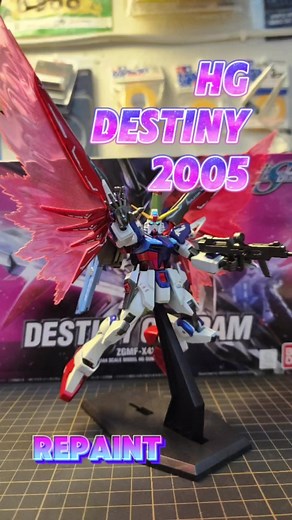 HG Destiny 1st Edition 2005 Full Repaint - Gundam Collectables