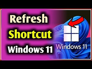 how to refresh in windows 11 laptop , computer pc with keyboard | Ramji Technical टिप्स