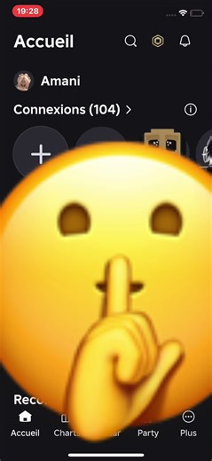 Voici mon compte mes stars