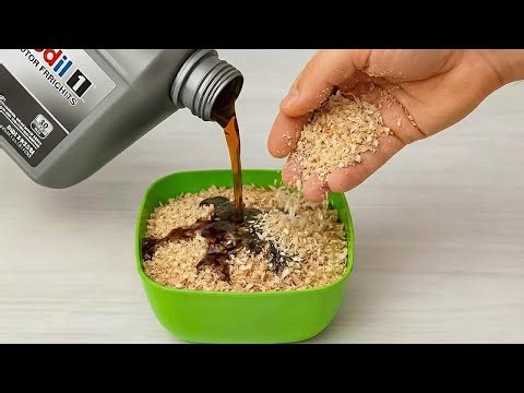 Mix Engine Oil with Sawdust and make dollars! It would be a great pity if you missed it
