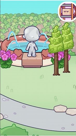 🌸💦 I Create a Garden with a Totally FREE Coquette Fountain in AVATAR WORLD 🌿✨