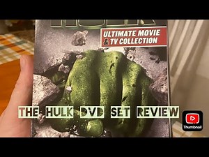 The Hulk - Ultimate Movie & Tv Collection DVD Set Review with the Warrior