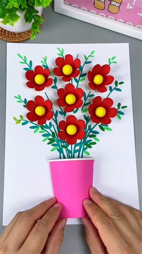 paper crafts creator on Instagram: "Step-by-Step Egg Carton Flower Card Tutorial #EggCartonCraft #FlowerCardDIY #RecycledCraft #CreativeDIY #HandmadeCard #EasyCraft #DIYFlowers #CraftIdeas #DIYProject #FunCraft"