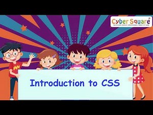 Cyber Square Grade 6 Module 2 - Introduction to CSS