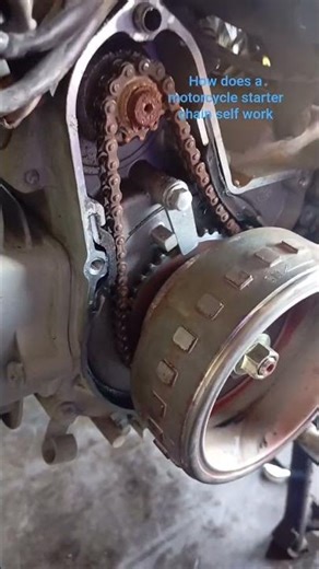 How Does a Motorcycle Starter Chain Work?
