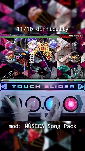 11/10 difficulty #projectdiva #rhythmgame #bemani #múseca #arcade #handcam #controller