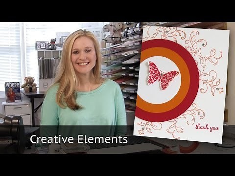 10 Cards in 20 minutes - Creative Elements Stamp Set