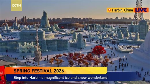Live: Step into Harbin's magnificent ice and snow wonderland - Ep. 5 Every winter, Harbin's Ice and Snow World transforms the capital of northeast China's Heilongjiang Province into a vast winter playground, turning a long, sub-zero season from a test of endurance into a citywide celebration. Colossal ice palaces, hewn from crystal-clear blocks cut from the frozen Songhua River, rise beside sweeping ice slides, a snowflake-shaped Ferris wheel and large-scale performances that draw on the region'