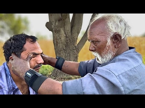 ASMR ANOTHER AMAZING MASSAGE WITH SATISFIED TAPPING | BABA KALLU GREAT MASSAGE | HEAD, BACK & NECK
