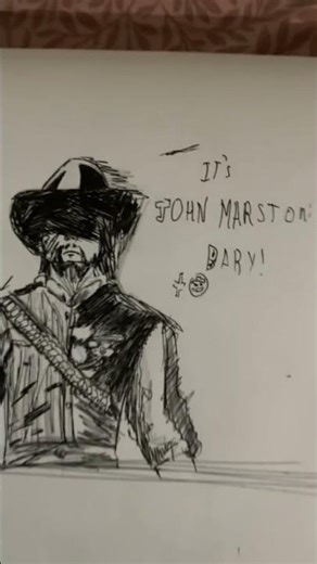 John Marston Micah #rdr2 #drawing #draw #art #memes