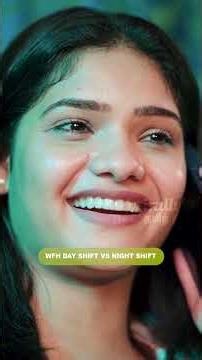 Work From Home 🧑‍💻 Day Shift 🌤️ vs Night Shift 🌃 | Ft.Nikhila & Mahima | Tamada Media