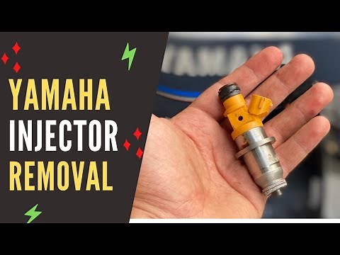 Removing Injectors from Yamaha Outboard Engine
