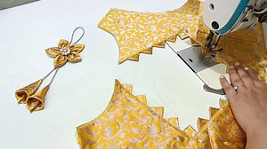 157K views · 7.9K reactions | Let's learn how to stitch a very simple back neck design of a blouse. You all can try stitching the back blouse design by watching this video simultaneously. This is a very easy and simple design of a back blouse. Absolute beginners can try stitching this blouse. #blouse #blouseDesigning #stitching #tailoring #women #diy #womenswear #womenclothing | Mandeep Designs | Facebook