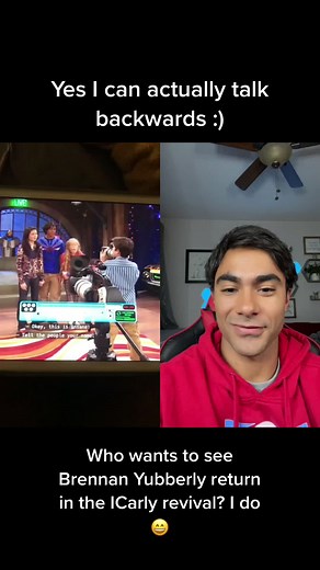 #duet with @twinilluminati Yes, I can actually talk backwards :) Yubberly for the ICarly revival?! #icarly #nickelodeon #icarlyreboot #viral