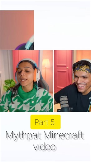 mythpat Minecraft video part 5 ‪@Mythpat‬ #trending #shortvideo