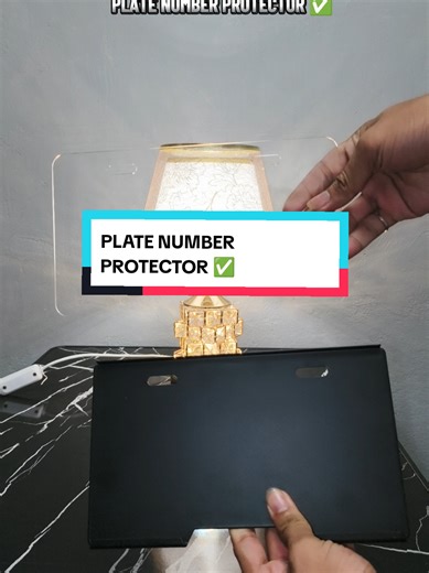 Plate Number Protector for Enhanced Security