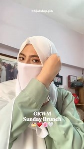GRWM on a friends meet-up aka Sunday brunch  Hijab Niqab Sets available on DISCOUNTED PRICES  ️ ehijabshop.com 﫶 Hijab Naqab Set, White, Sunday Brunch, GRWM, Bride , Ehijabshop | The Hijab Shop | Facebook