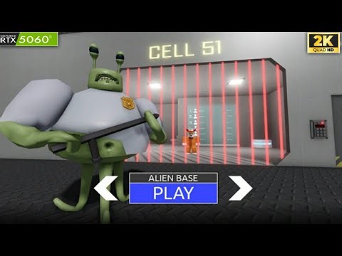 Roblox Barry’s Prison Run! Alien Base Obby | 2K 60FPS RTX 5060 Ti Gameplay Walkthrough