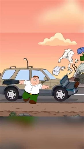 Peter’s trip ends bad 😂 | #familyguy #shorts