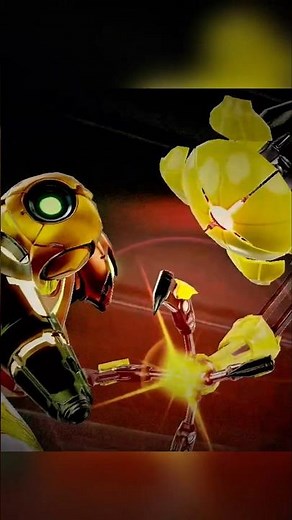 Yellow EMMI Trolling #metroiddread #metroid