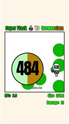 Super Flask 🧪 VS 🟢🟤 Growerslam