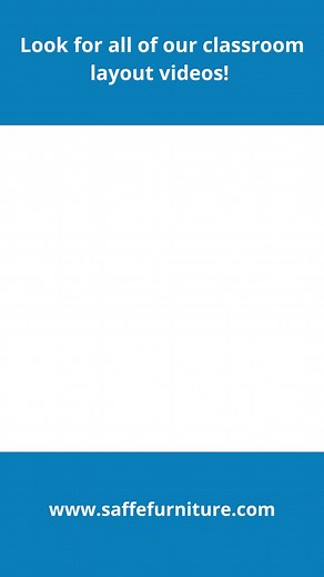 Learn about different classroom setups. A U-shape or horseshoe layout gives the teacher line of sight for all students. - - #teachersoftiktok #school #schoolfurniture #officefurniture #smallbusinessvideos #tables #schooldecoration #k12 #furniture #schooldesign #classroomsetup