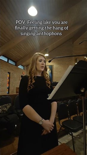 Singing live communion #pov