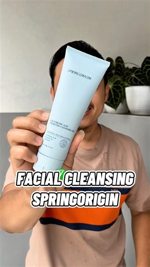 Springorigin facial cleansing #springorigin #facialcleanser