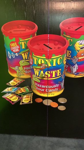 Toxic Waste Candy on TikTok