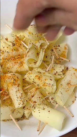 AIR FRY Potato Chips at Home! 🥔 | Healthier Than Lays 😱 | No Deep Fry #airfry