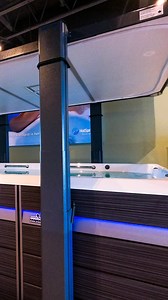 Take a look at this fabulous Endless Pool in our new Tacoma showroom! If you’ve always wanted a pool without the huge cost of an inground, Endless is for you! You won’t believe how great you feel when you can swim and relax every day in your own backyard. Doesn’t that sound great? | Olympic Hot Tub