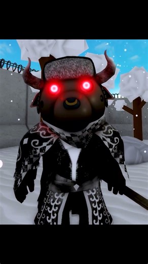 Piggy christmas billy bison theme