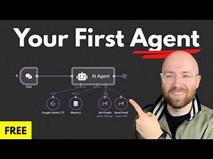 Build Your First AI Agent for Free with No Code (n8n + Google Gemini 2.5 Pro)