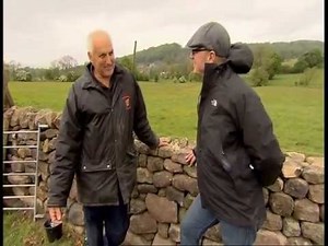 Derbyshire dry stone walling on ITV's Ade in Britain