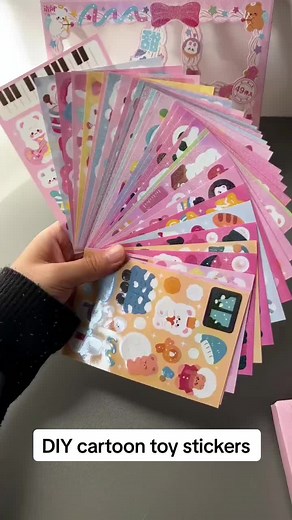 #diy #toy #stickers #tiktokdiy #newtoy